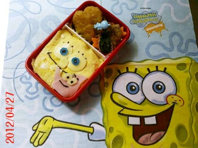 ★スポンジボブキャラ弁★